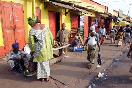 La Guinée attend la nomination de son Premier ministre, un poste qui n’existait plus depuis le limogeage de Cellou Dalein Diallo, en avril 2006. &#13;&#10;&#13;&#10;&#9;&#9;(Photo : AFP)