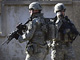 Soldats américains en patrouille à Bagdad. 

		(Photo: AFP)