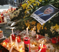 Une manifestation anti-syrienne est prévue ce mercredi devant la tombe de Hariri, en face du sit-in de l'opposition chiite. 

		(Photo : AFP)