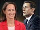 Duel Ségolène Royal, Nicolas Sarkozy au second tour.(Photos : AFP)