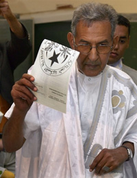 Ahmed Ould Daddah en mars 2007.(Photo : AFP)