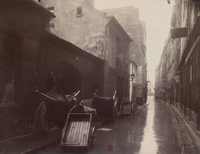 Rue de Bièvre, 1924. &#13;&#10;&#13;&#10;&#9;&#9;(Photo : BNF)
