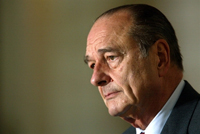 Jacques Chirac. 

		(Photo : AFP)