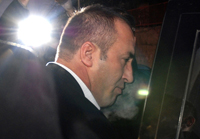 Ramush Haradinaj, parfois surnommé «Rambush», était commandant de l’UCK dans l’ouest du Kosovo.  

		(Photo : Reuters)