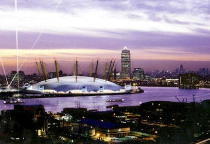 Millenium Dome à Londres. (Photo : AFP)