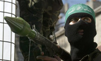 Les brigades Ezzedine al-Qassam ont rompu, ce mardi 24 avril, la trêve en vigueur depuis novembre 2006. 

		(Photo : AFP)