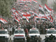 Des centaines de milliers de chiites ont manifesté, ce lundi 9 avril, à Najaf, contre la présence américaine en Irak. 

		(Photo : Reuters)