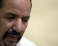 Mohamed Abdelaziz, secrétaire général du Polisario, réclame le respect du droit à l'autodétermination du peuple sahraoui. 

		(Photo : AFP)