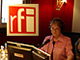 Le studio de RFI durant la soirée spéciale élection présidentielle.(Photo : D. Desaunay / RFI)