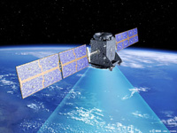 Présentation du système satellitaire Galileo. 

		(Photo : ESA)