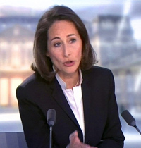 Ségolène Royal lors du débat télévisé avec Nicolas Sarkozy. &#13;&#10;&#13;&#10;&#9;&#9;(Photo : AFP)