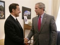 Nicolas Sarkozy reçu à la Maison Blanche en septembre 2006 

		(Photo : AFP)