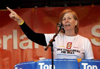 Cindy Sheehan. 

		(Photo : AFP)