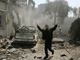 Raid israélien sur Gaza le 17 mai 2007. 

		(Photo : AFP)