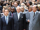 Nicolas Sarkozy et Jacques Chirac ont participé ensemble à la première commémoration de la Journée de l'abolition de l'esclavage. 

		(Photo : AFP)