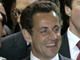 Nicolas Sarkozy Place de  la Concorde à Paris.(Photo : Reuters)