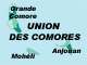 Carte de l'Union des Comores. 

		(Carte: Marc Verney/RFI, base Géoatlas)