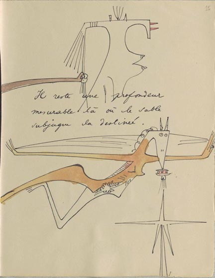 René Char, A la santé du serpent, illustration par Wifredo Lam, 1951-1952, BnF, département des Manuscrits. © ADAGP
