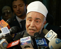 En septembre 2006, le grand cheikh d'al-Azhar Mohamed Sayed Tantawi avait condamné la pratique de l'excision dans son pays.(Photo : AFP)