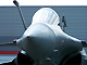 Gros plan sur le chasseur Dassault «Rafale». 

		(Photo: MV/RFI)