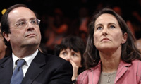 Les voix dissonantes de François Hollande et de Ségolène Royal alimentent la cacophonie à la tête du PS. 

		(Photo : AFP)