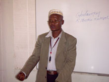Ghislain King Kiboko, tradi-praticien en RDC 

		(DR)