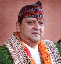 Le roi népalais Gyanendra.(Photo : Reuters)