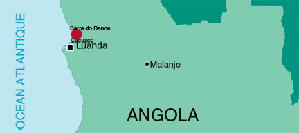 La nouvelle capitale devrait se situer à une cinquantaine de kilomètres de Luanda.