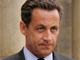 Le président Nicolas Sarkozy. 

		