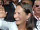 Ségolène Royal à Melle a reconnu à Nicolas Sarkozy « une sincère volonté de réforme ».(Photo : AFP)