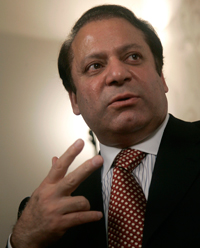 L'ex-Premier ministre, Nawaz Sharif, renversé en 1999 par le général Pervez Musharraf.(Photo : Reuters)