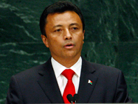 Le président malgache Marc Ravalomanana.( Photo : Reuters )