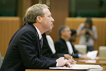 Brad Smith, directeur général des affaires juridiques de Microsoft.(Photo : Reuters)