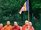 Les moines bouddhistes dans les rues de Rangoon lors de la manifestation du 18 septembre.(Photo : Reuters)