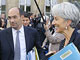 Les ministres :  Eric Woerth, du Budget et des Comptes publics, et Christine Lagarde, de l'Economie et des Finances.(Photo : Reuters)