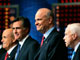 Candidats républicains: De gauche à droite, Rudy Giuliani, Mitt Romney, Fred Thompson et John McCain.(Photo : Reuters)