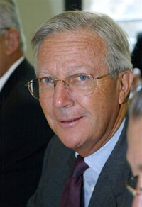 Le président de l'Union patronale de la métallurgie (UIMM), Denis Gautier-Sauvagnac. (Photo : AFP)