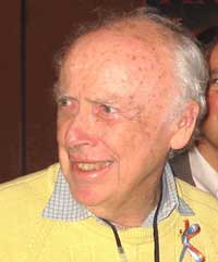 Le généticien et biochimiste américain James Watson, prix Nobel de médecine en 1962.(Photo : Wikimedia Commons)
