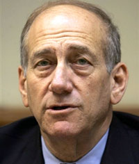 Le Premier ministre israélien Ehud Olmert.(Photo : AFP)