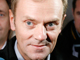 Le leader de la «&nbsp;<em>Plateforme civique&nbsp;</em>», Donald Tusk, le 22 octobre 2007.(Photo : Reuters)