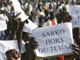 Des collégiens et lycéens ont conspué la France, notamment le président Sarkozy, à Ndjamena le 14&nbsp;novembre 2007.(Photo : Reuters)