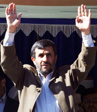 Mahmoud Ahmadinejad a déclaré que l'Iran venait de dépasser un nouveau cap dans son programme nucléaire.(Photo : Reuters)