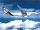 Le nouveau long courrier A350 d'Airbus.(Photo : AFP & source : www.usairways.com)