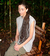 Ingrid Betancourt, telle qu'elle apparaît dans la vidéo diffusée par le gouvernement colombien le 30 novembre 2007.(Photo : Reuters)