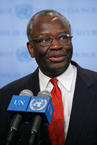 L'envoyé spécial de l'ONU, Ibrahim Gambari.(Photo : Reuters)