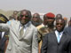 Le président Laurent Gbagbo&nbsp;(G) et le Premier ministre Guillaume Soro&nbsp;(D).(Photo : AFP)