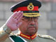 Le général Pervez Musharraf fait ses adieux à l'armée.(Photo : Reuters)