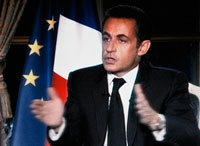 Selon Nicolas Sarkozy, seul le travail peut permettre d’augmenter le pouvoir d’achat.(Photo : Reuters)