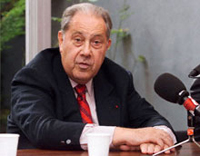 L'ancien ministre de l'Intérieur Charles Pasqua.(Photo: AFP)