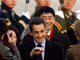 Le président français, Nicolas Sarkozy, à son arrivée à Pékin.(Photo : Reuters)